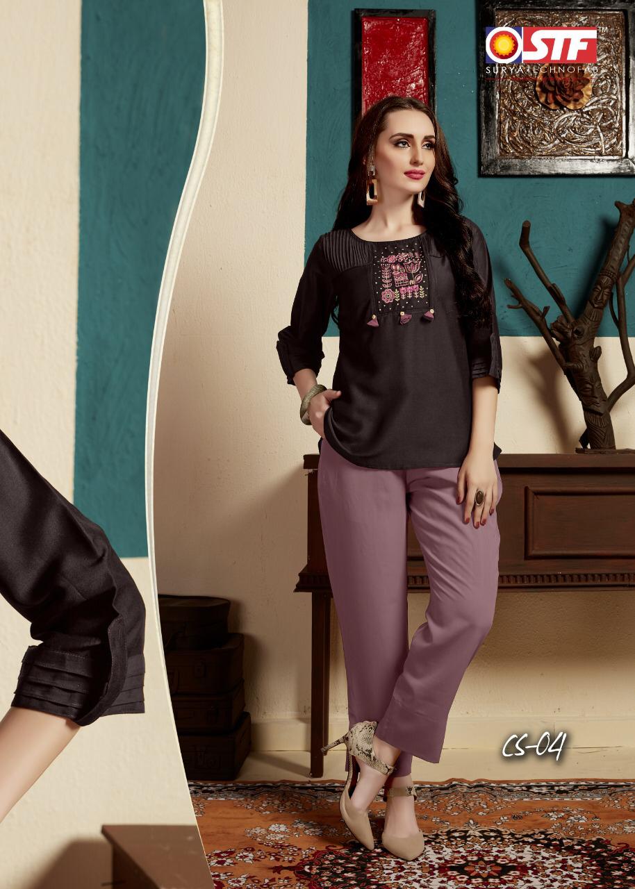 sTF chic style beautiful embroidered outfit  collection