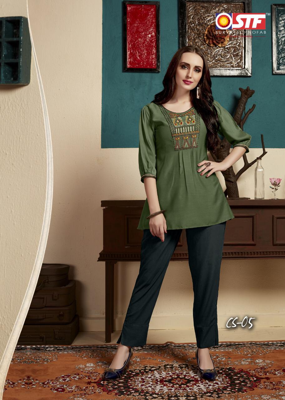 sTF chic style beautiful embroidered outfit  collection
