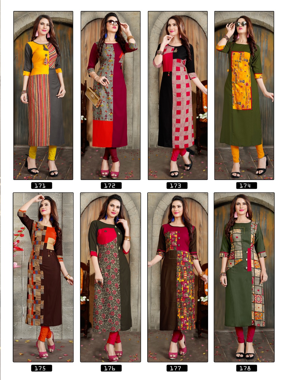 Suvesh natasha vol 15 elegant wear Kurties Collection At Wholesale Rate