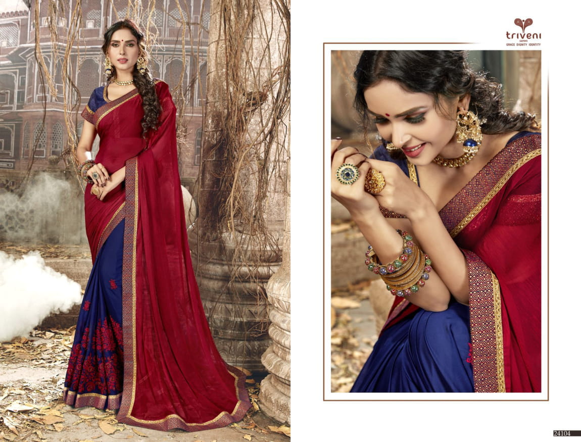 triveni sulekha casual colorful sarees catalog at reasonable sarees