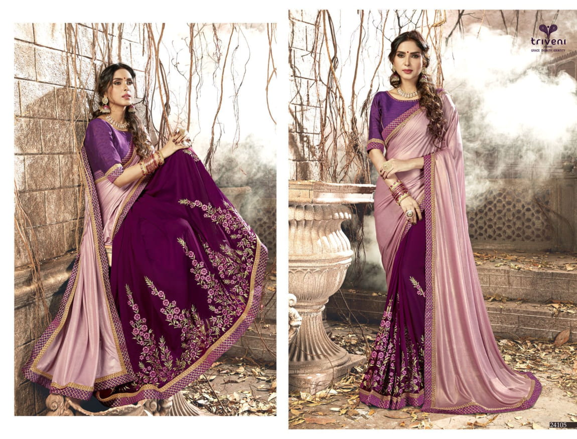 triveni sulekha casual colorful sarees catalog at reasonable sarees