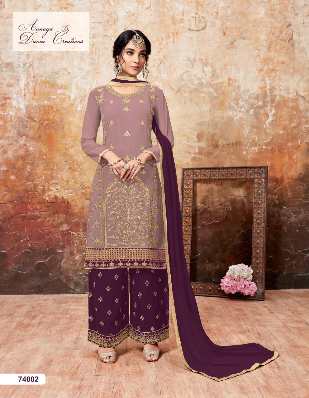 Twisha aanaya 74000 series heavy embroidered salwar kameez collection dealer