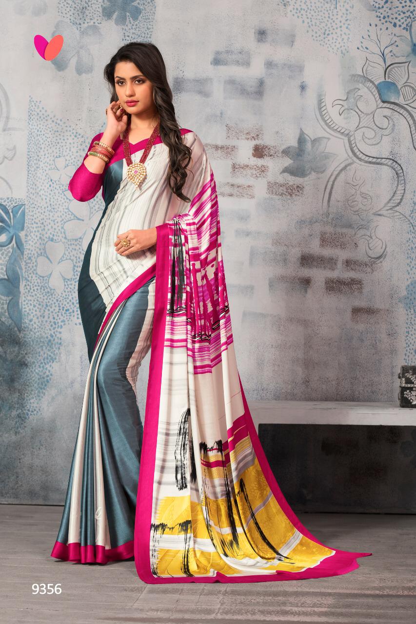 varsiddhi 9351-9357 regular wear printed sarees catalog