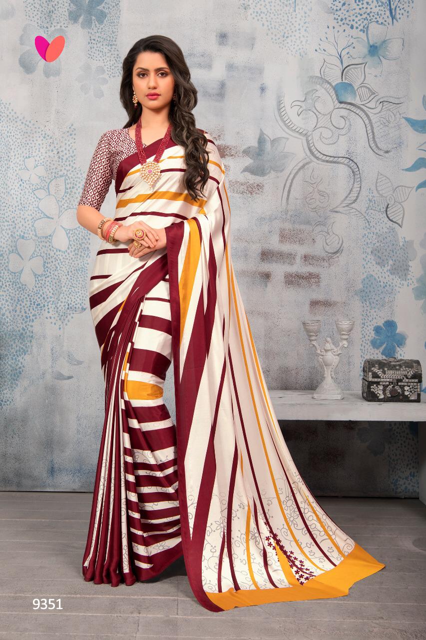 varsiddhi 9351-9357 regular wear printed sarees catalog