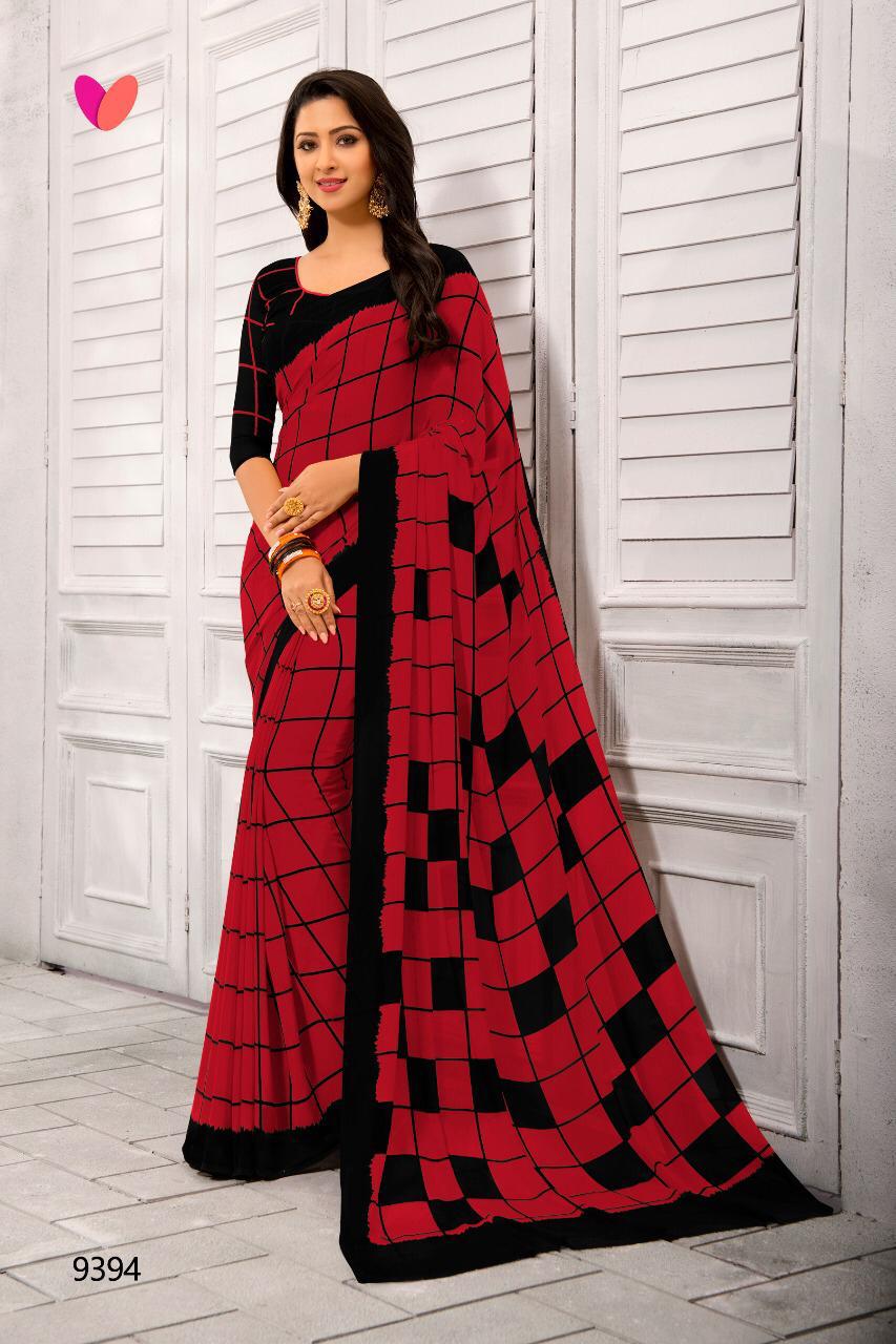 Varsiddhi mintorsi weightless printed colourful sarees