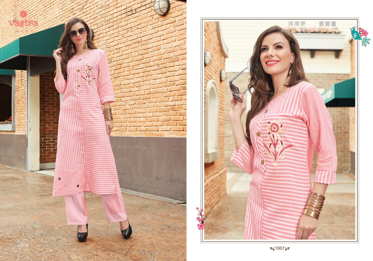 Vastra moda paris vol 1 bright colours Kurties wit plazzo concept