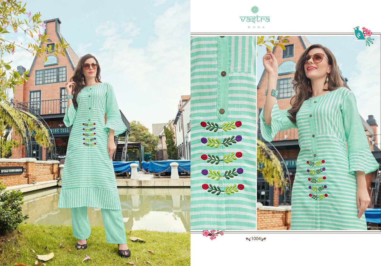 Vastra moda paris vol 1 bright colours Kurties wit plazzo concept