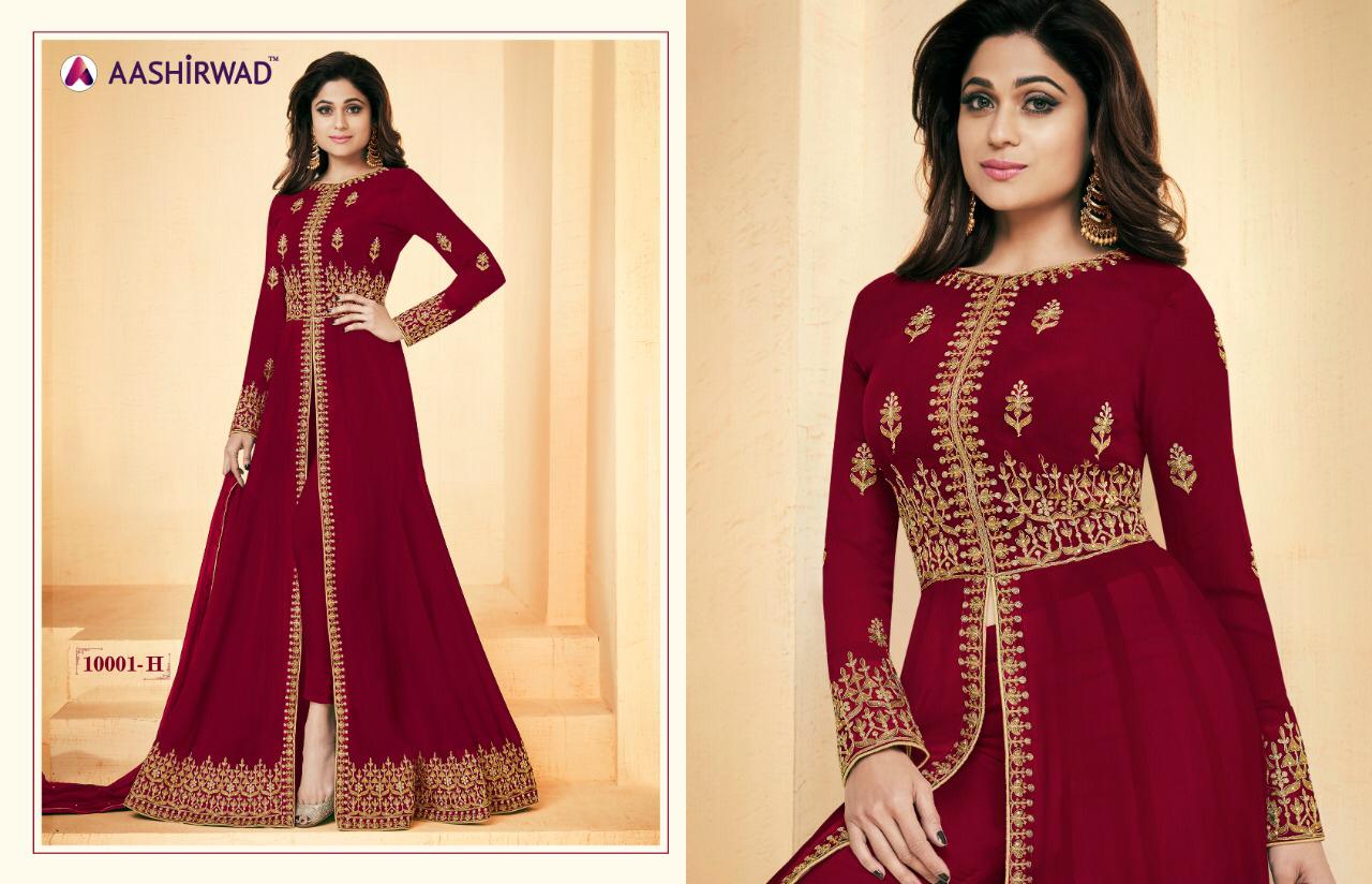 aashirwad shamita color plus colorful desginer outfit collection