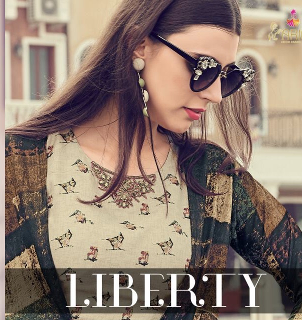arion liberty fancy casual wear kurtis catalog at reasonable rate