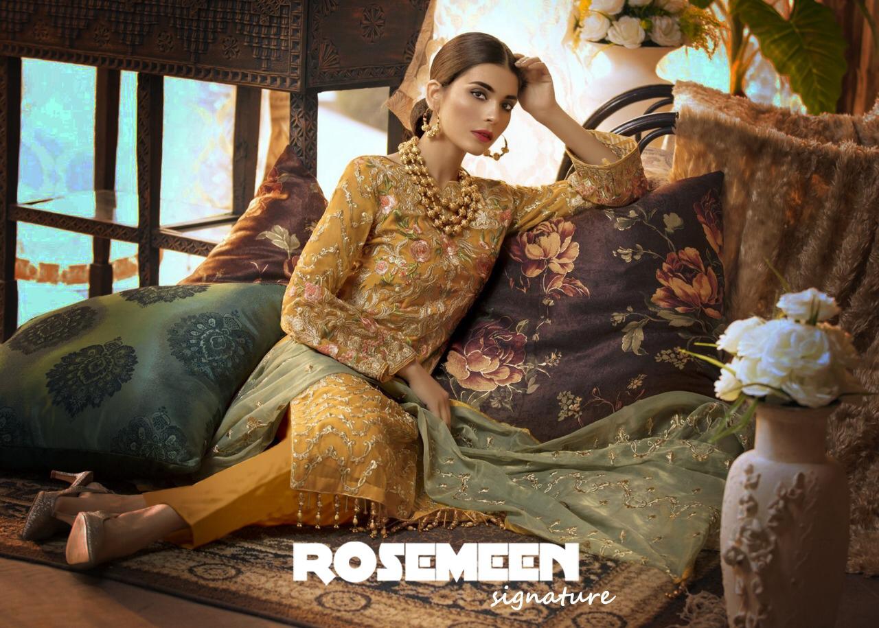 fepic rosemeen signature fancy designer ready to wear salwaar suit collection