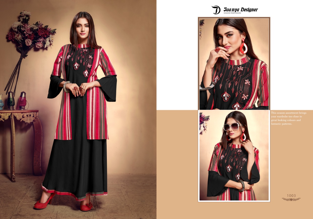 jaanya designer chandni colorful fancy collection of salwaar suits