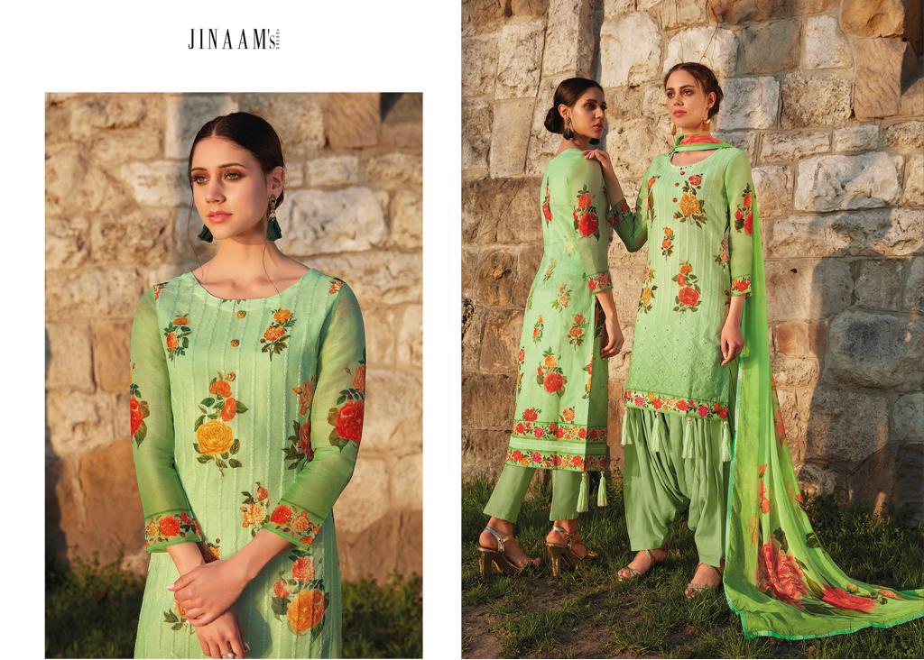 jinaam aster colorful designer salwaar suits collection at reasonble rate