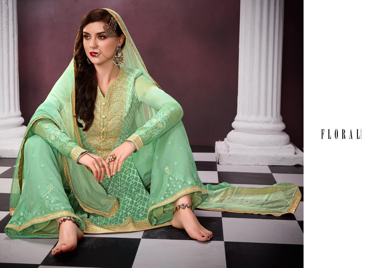 jinaam floral malika 2 beautiful collection of salwaar suits