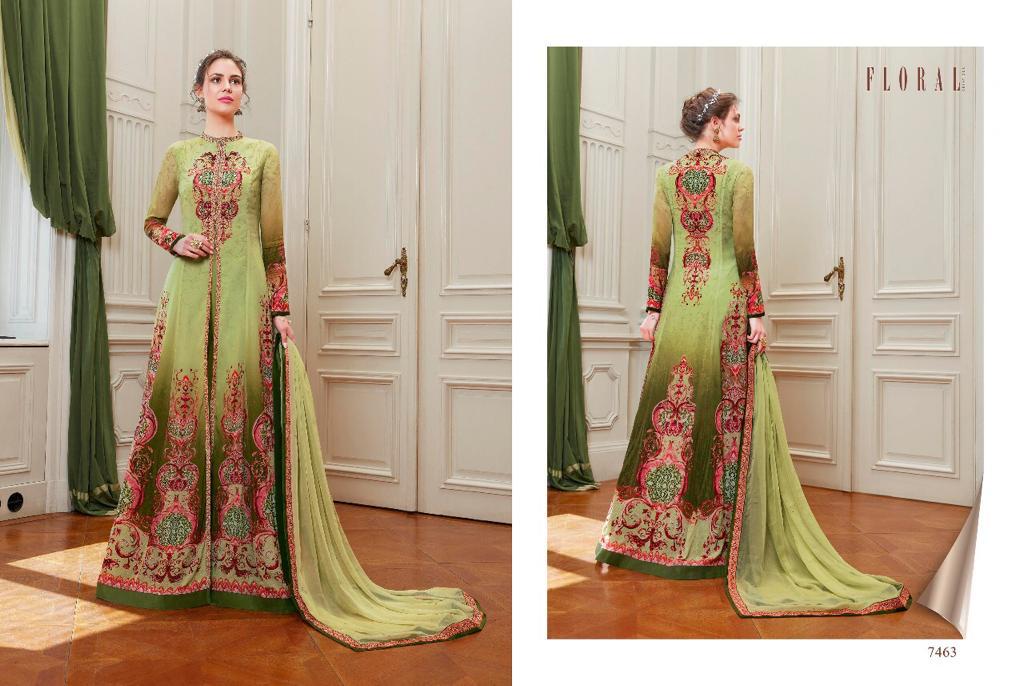 jinaam floral raabta designer collection of beautiful salwaar suits