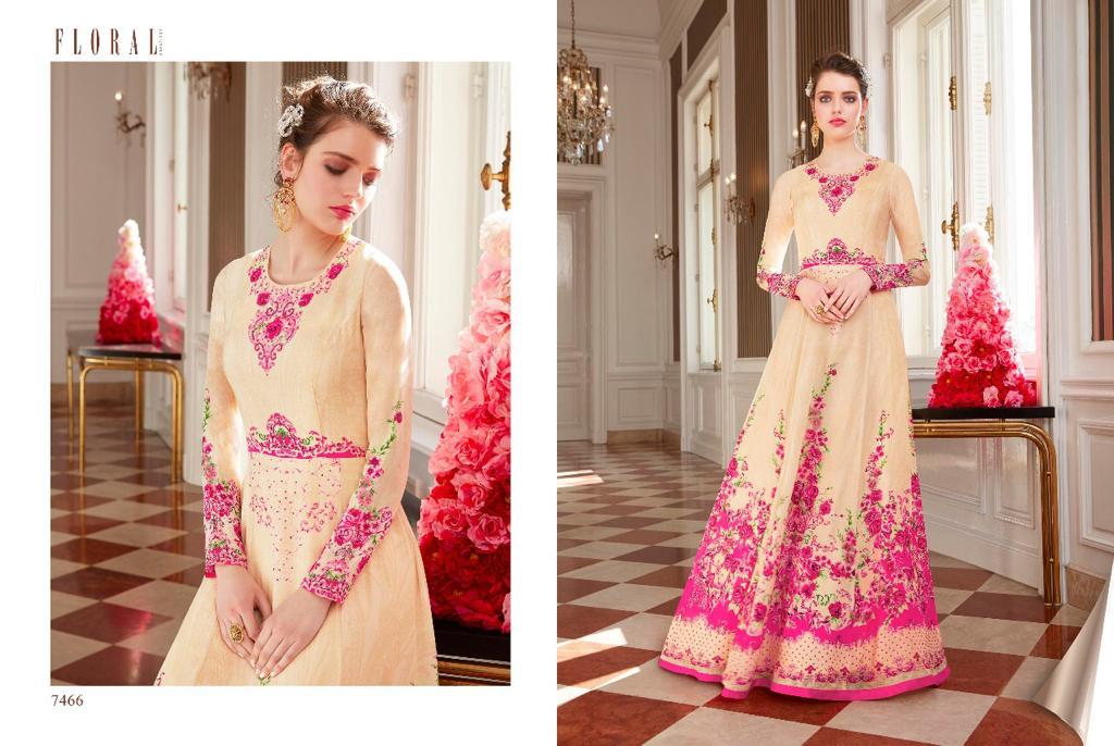 jinaam floral raabta designer collection of beautiful salwaar suits
