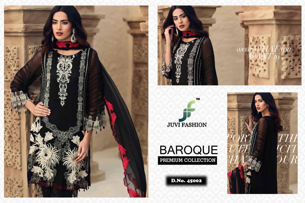 juvi fashion baroque premium collection desginer wear salwaar suit catalog