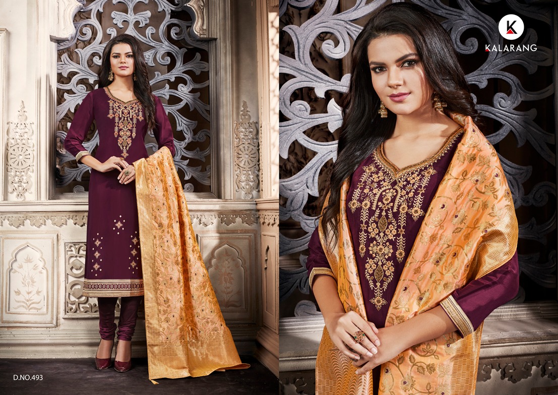 kalarang ardhangini vol 2 graceful designer collection of salwaar suits
