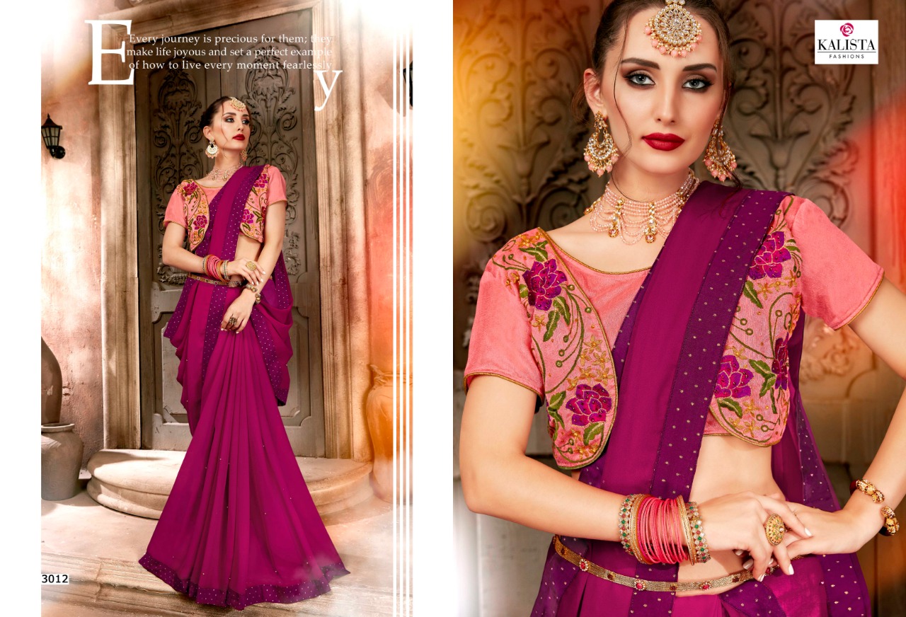 kalishta fashion aanandi 4 beautiful fancy collection of sarees