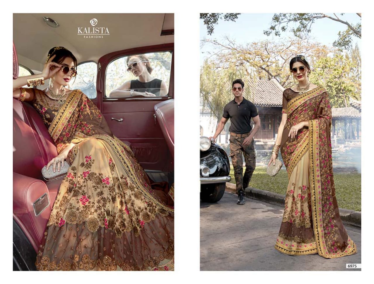 kalishta fashion khawaab vol 13 beautiful fancy sarees collection at reasonable rate