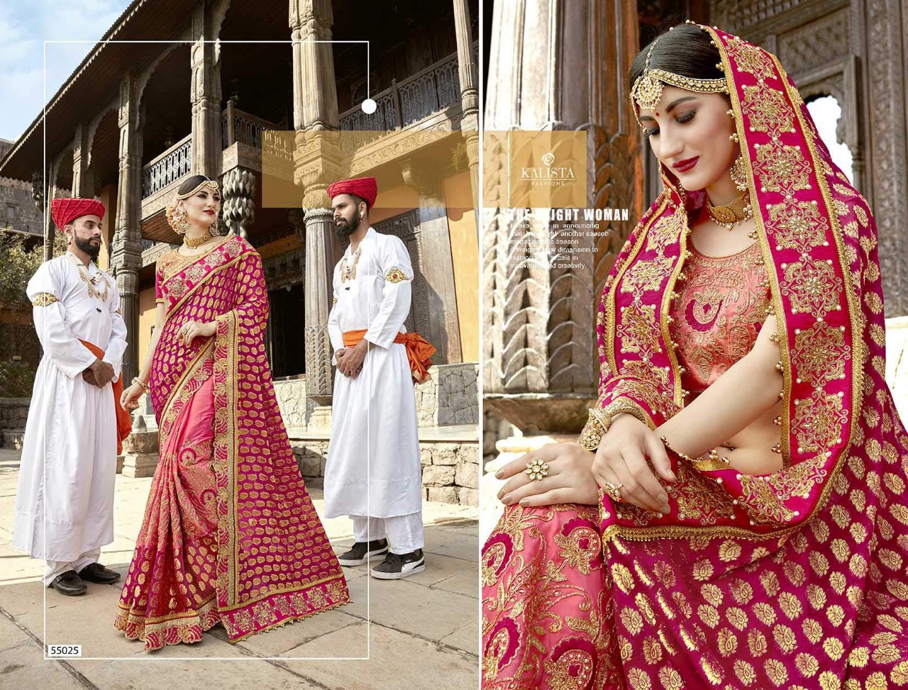 kalista fashion virasat vol 3 heavy designer collection of sarees