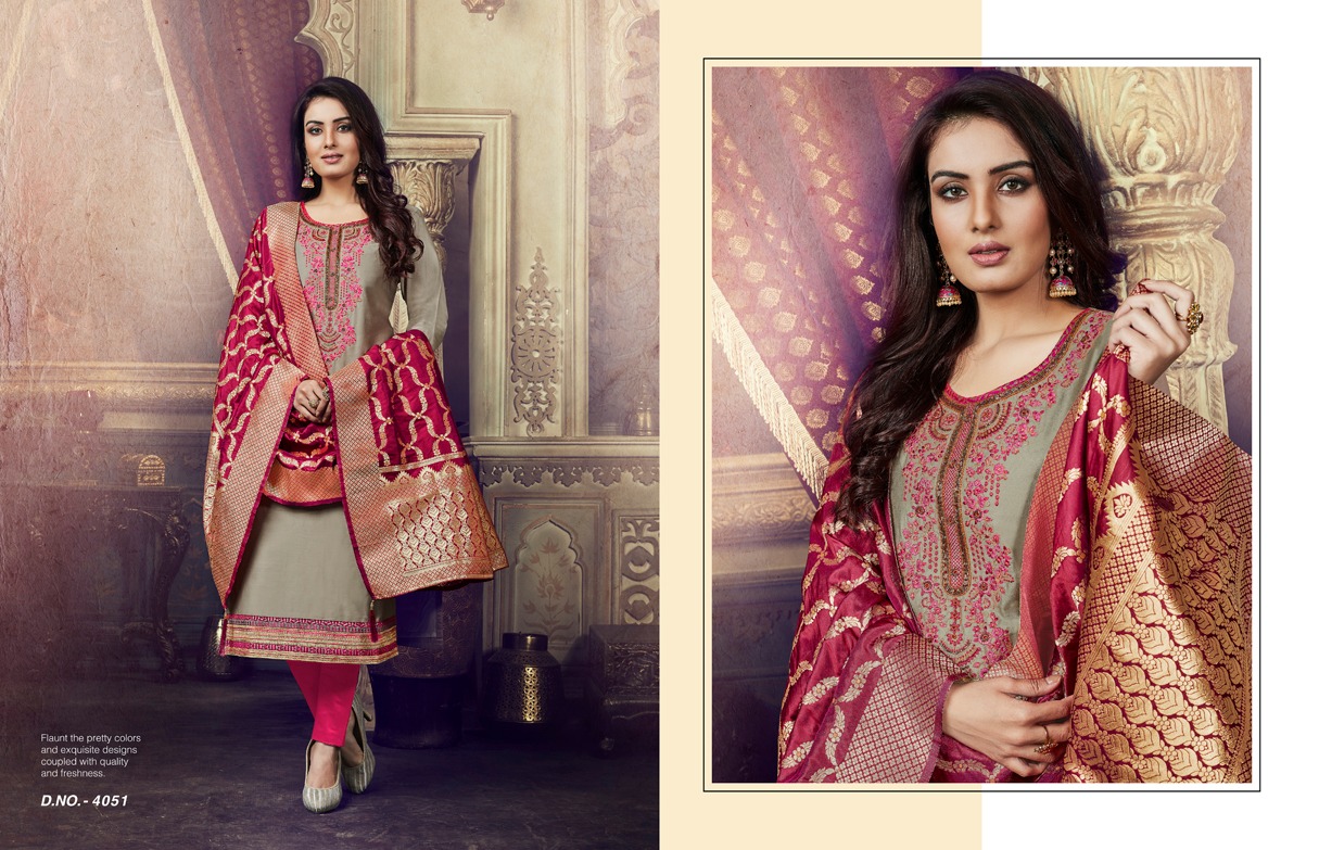 kessi fabrics virasat vol 3 colorful fancy salwaar suit collection