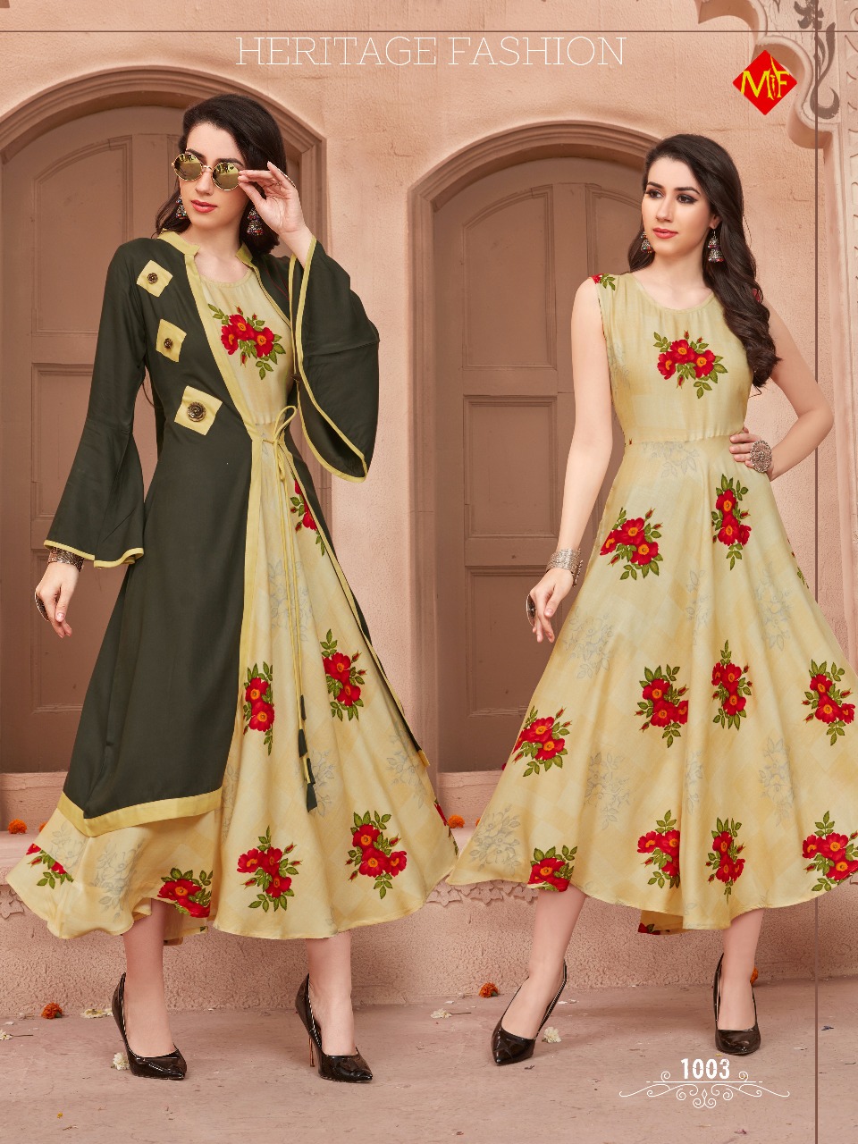 mitali crystal designer beautiful long gowns collection