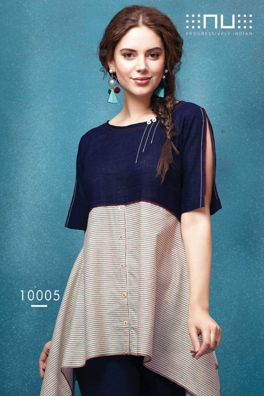 nU vol 1 colorful casual wear tops catalog at reasonable rate