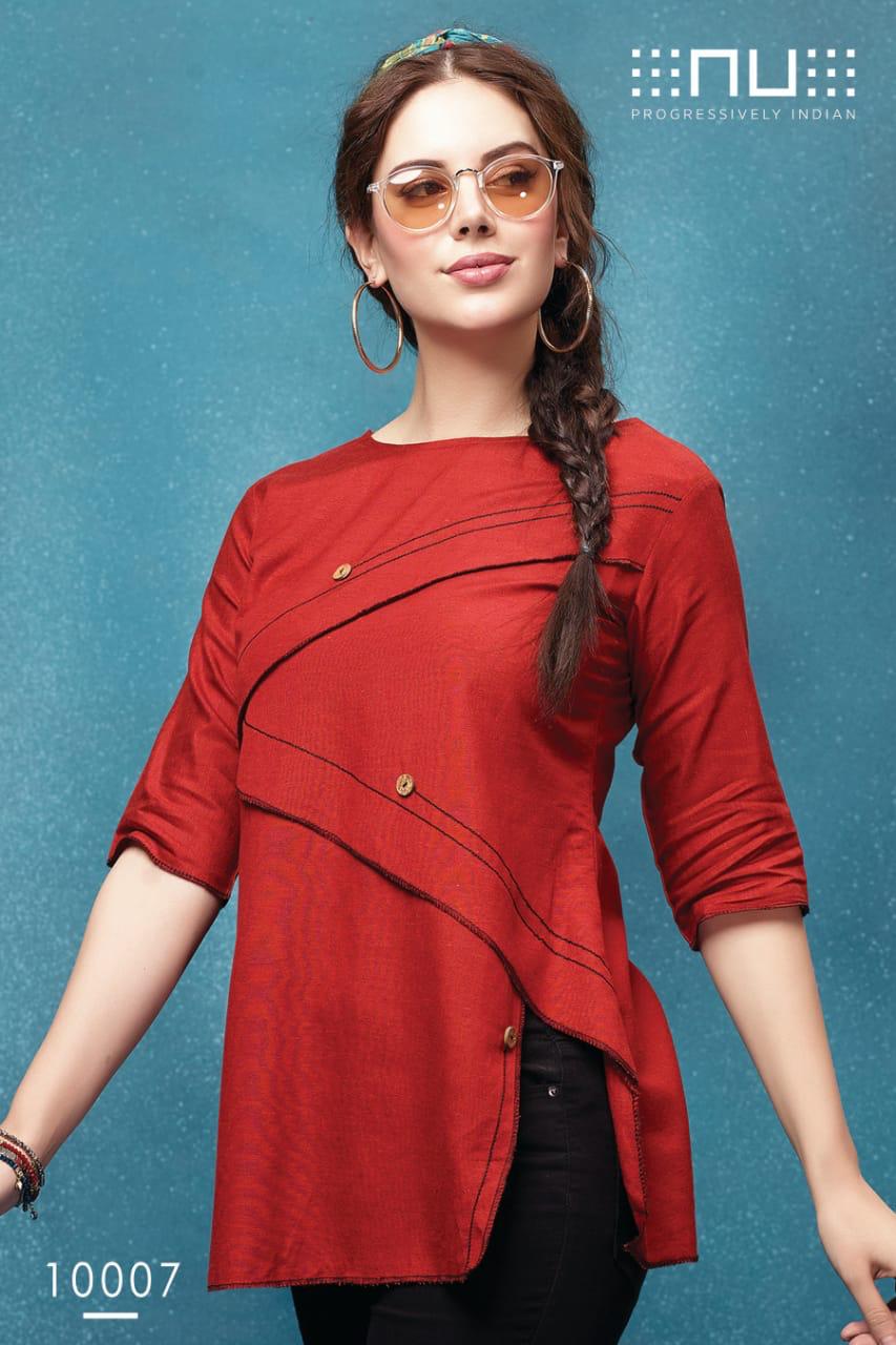 nU vol 1 colorful casual wear tops catalog at reasonable rate