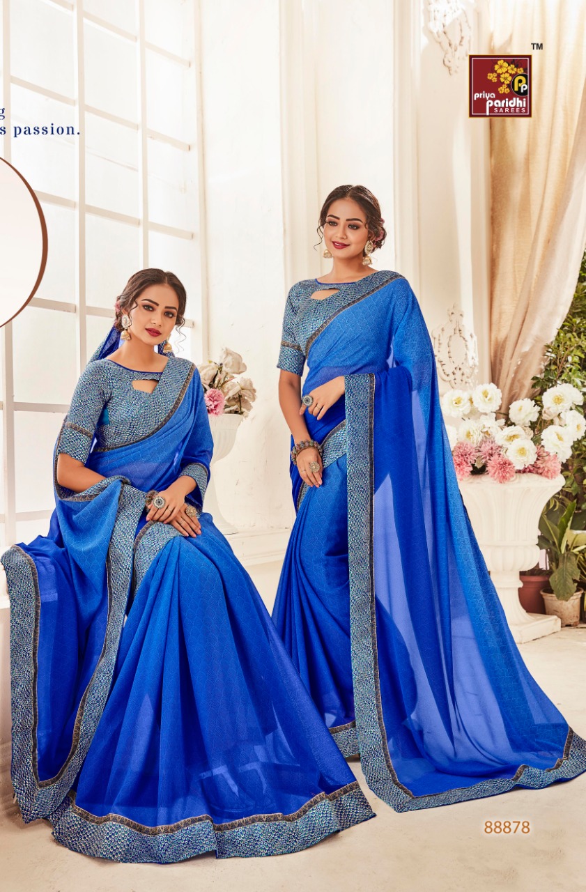 priya paridhi pari beautiful fancy collection of sarees at reasonable rate