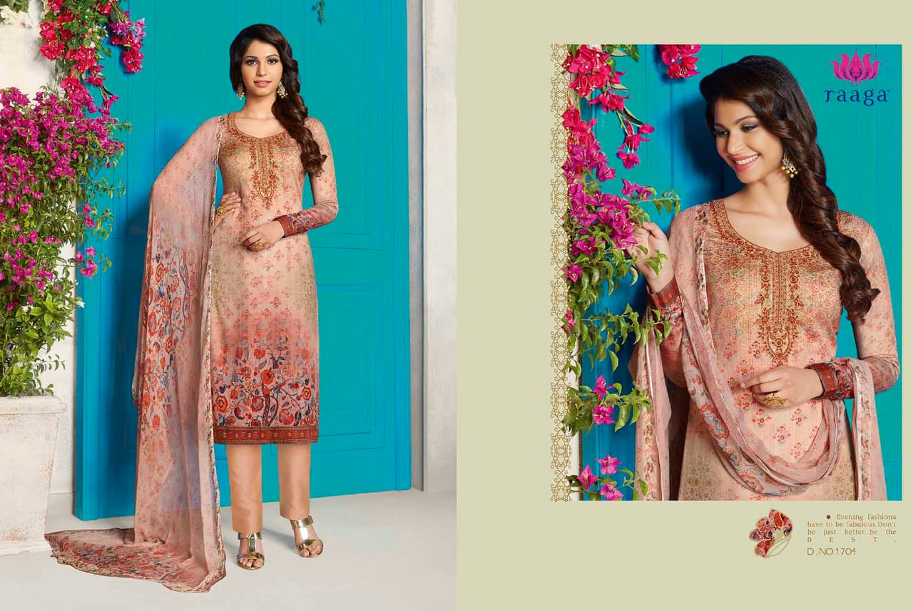 raaga marigold beautiful fancy collection of salwaar suits
