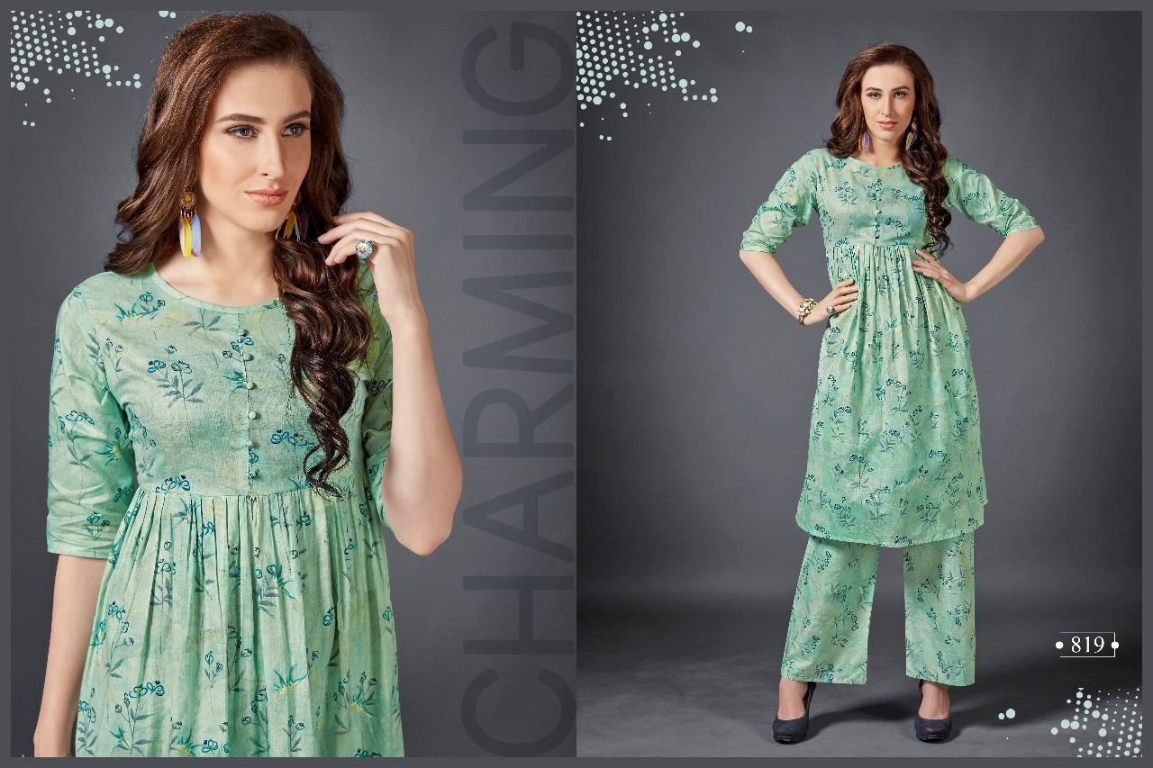 rani trendz seven star fancy kurtis collection at wholesale rate