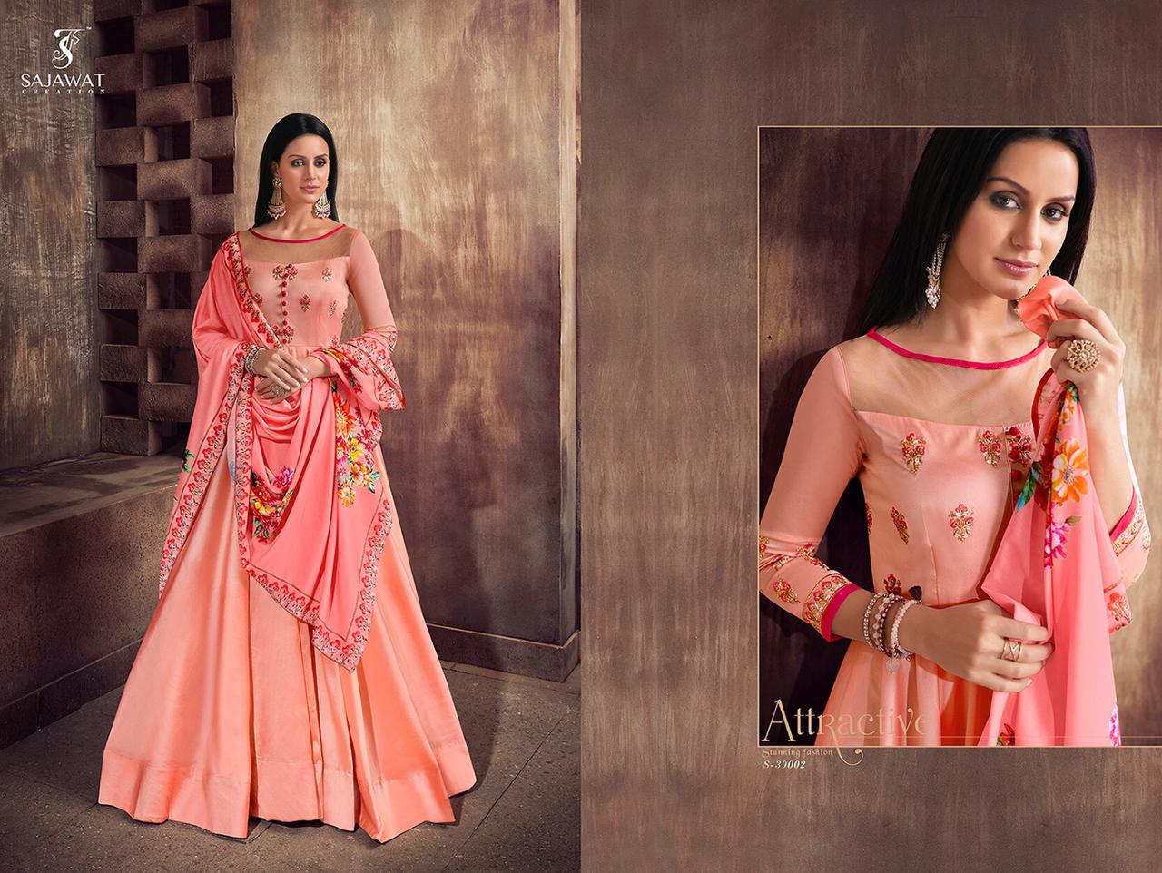 sajawat creation sarthi vol 4 nX colorful designer salwaar suit collection