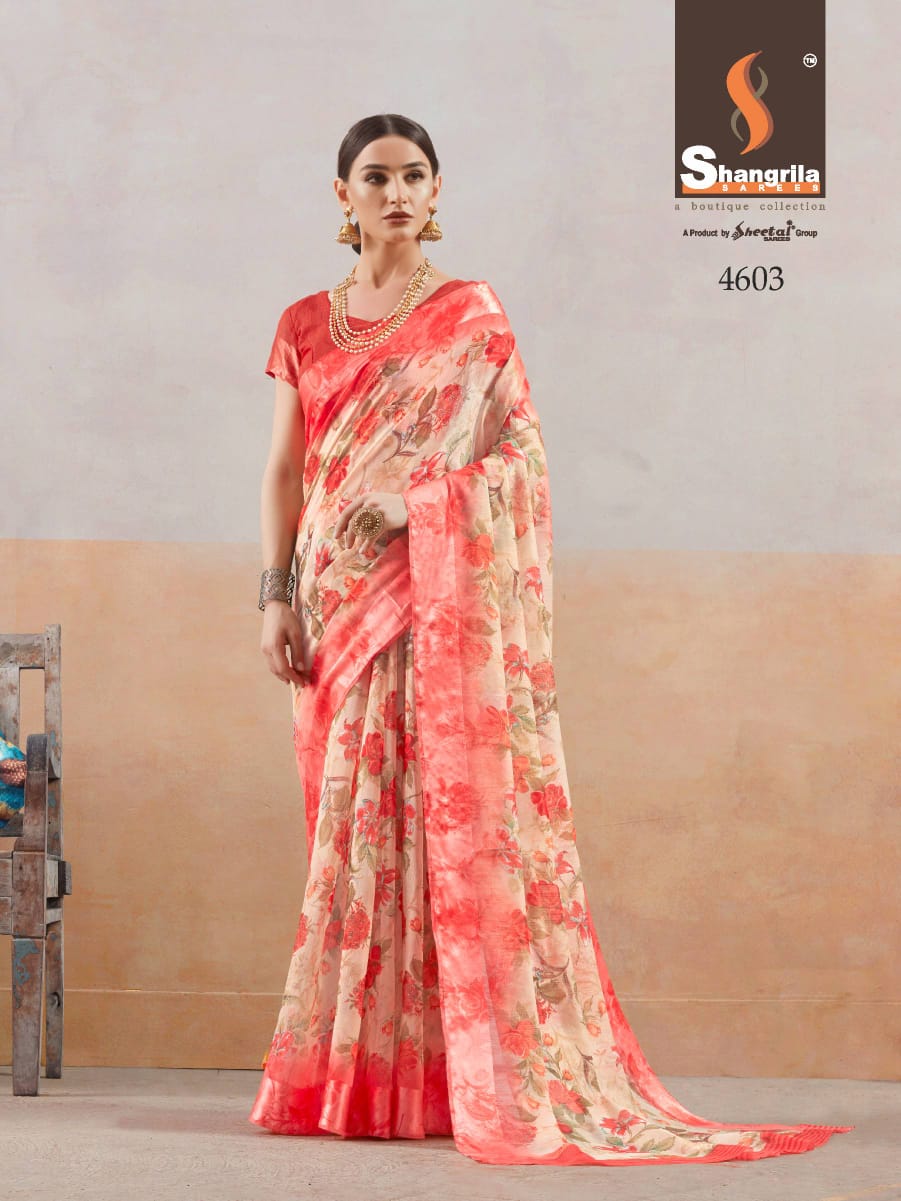 shangrila  kanchana cotton vol 14 casual wear colorful collection of sarees
