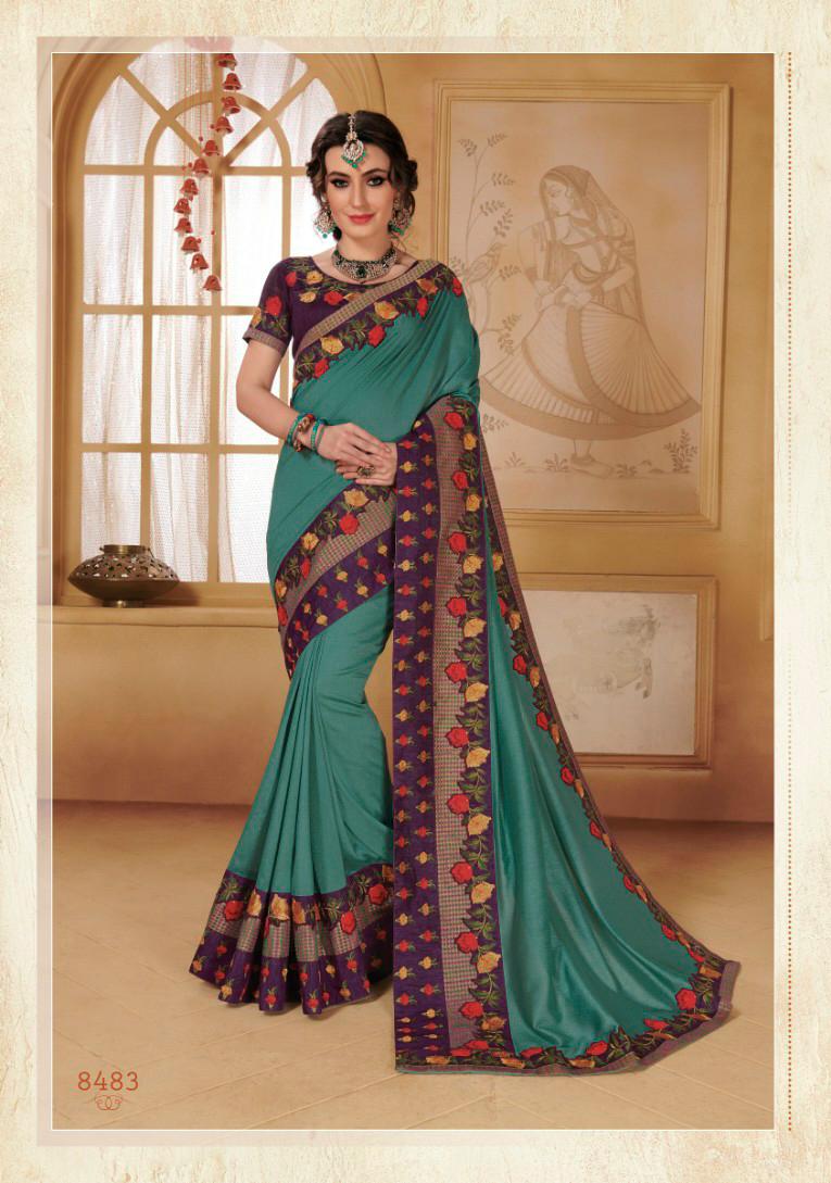 shangrila wedding sutra colorful designer collection of sarees
