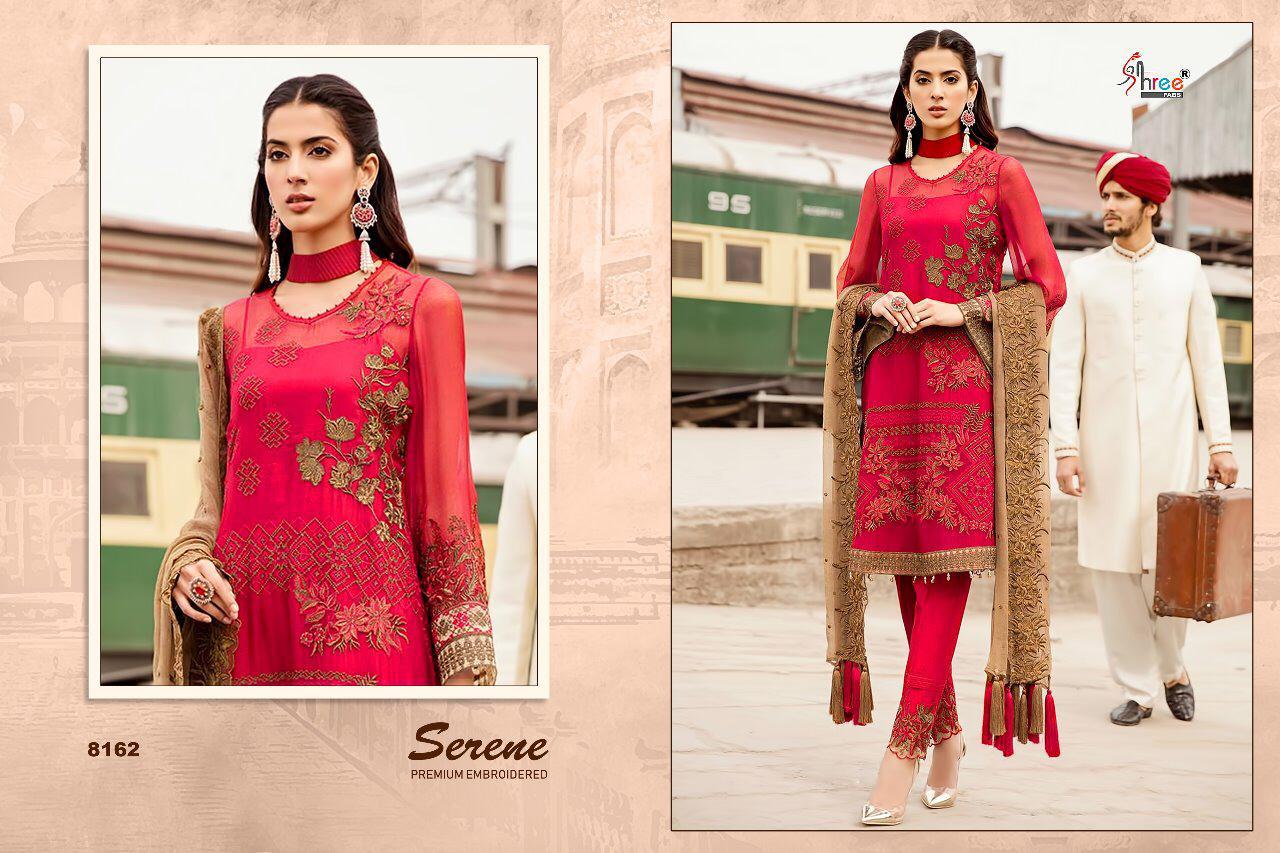 shree fabs serene premium embroided  beautiful designer salwaar suit collection