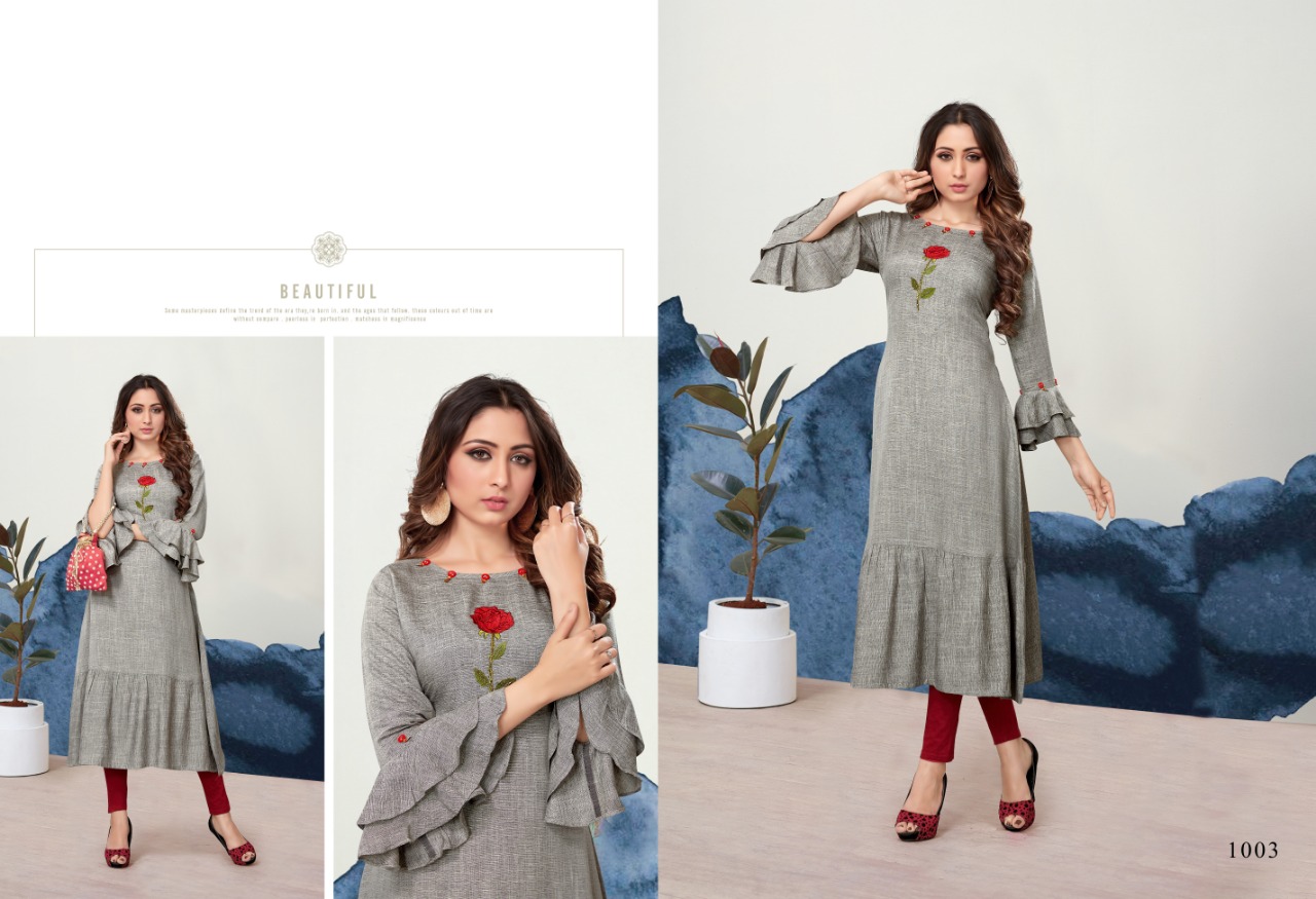 sweety fashion audio colorful fancy collection of kurtis