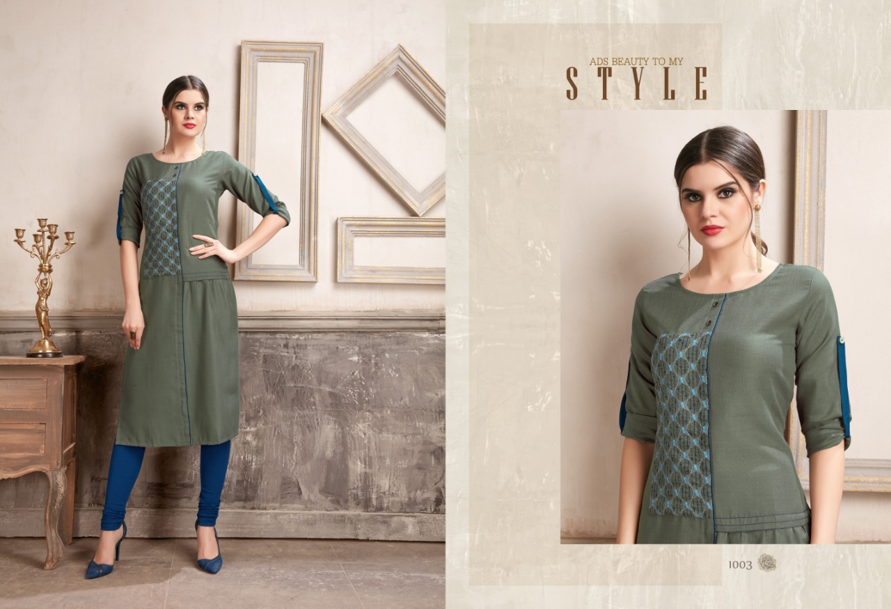 sweety fashion compass fancy casual wear kurtis at reasonable rate