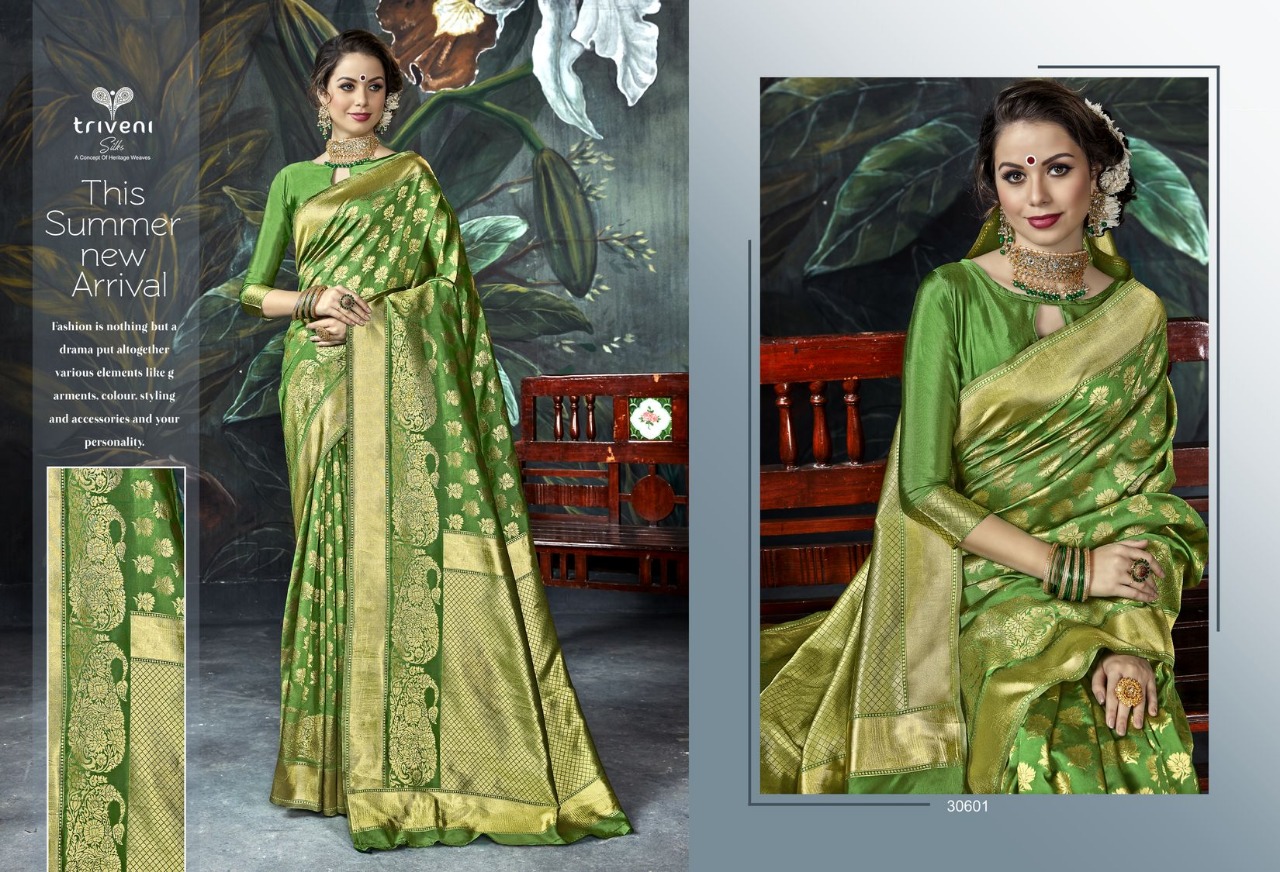 triveni sambhavi beautiful designer sarees collection