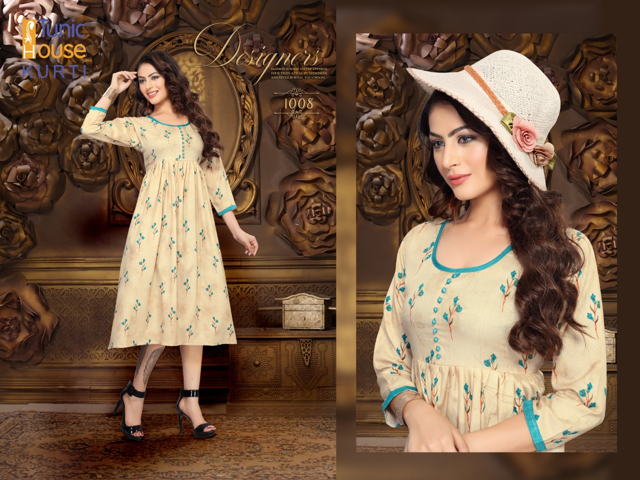tunic house pracheen colorful collection of kurtis at reasonable rate