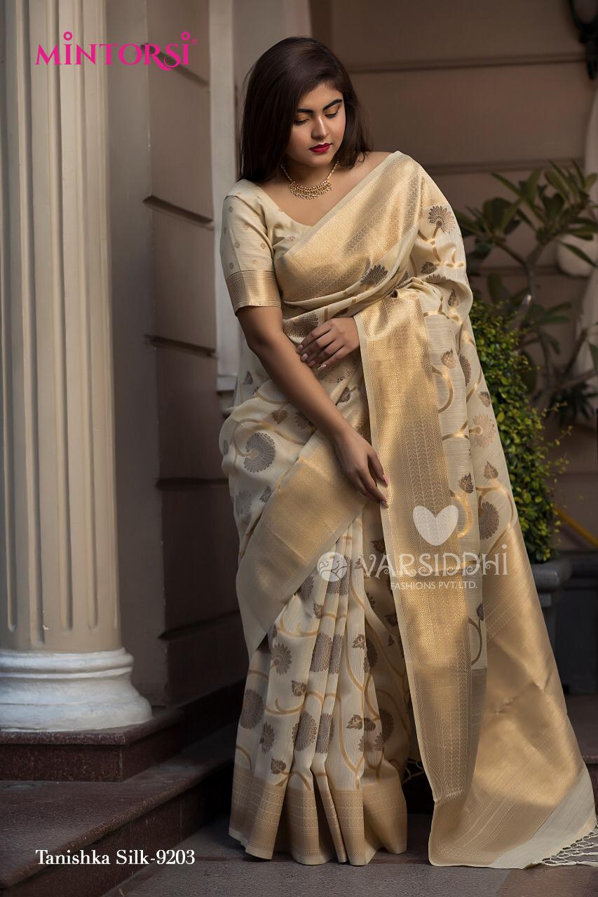 varsiddhi mintorsi tanishka silk beautiful designer collection of sarees