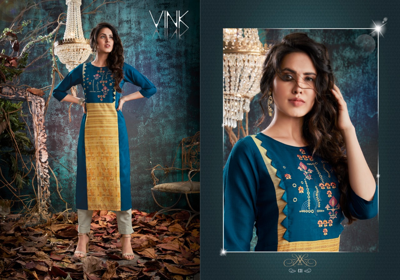 vink nova beautiful fancy kurtis collection at reasonable rate