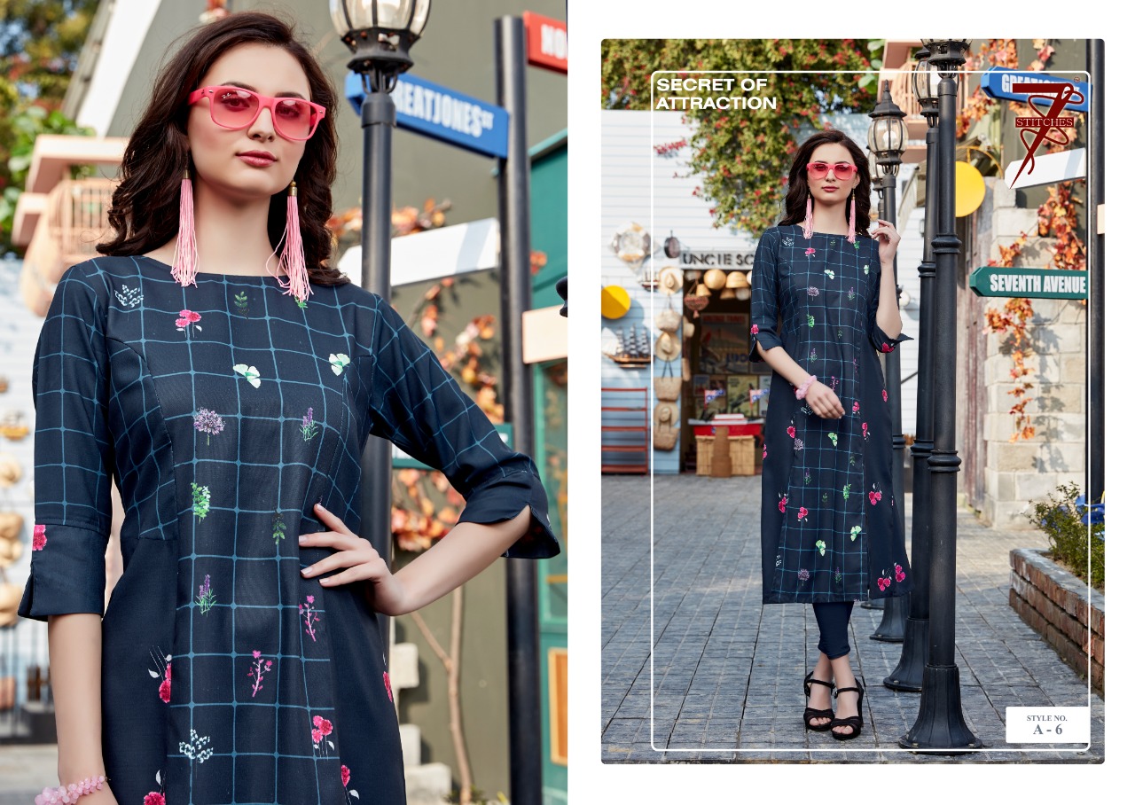 alok suits azara colorful designer collection of kurtis at reasonable rate