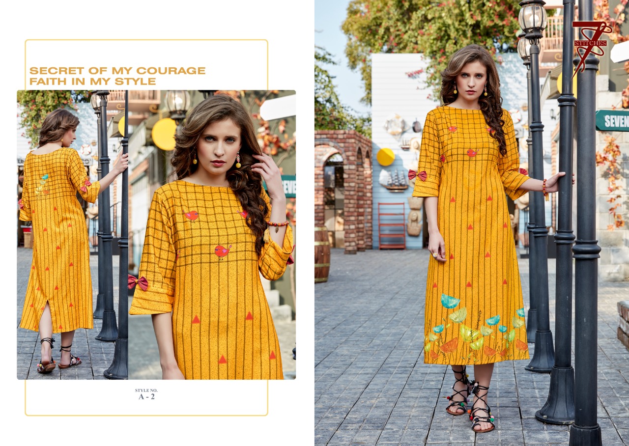 alok suits azara colorful designer collection of kurtis at reasonable rate