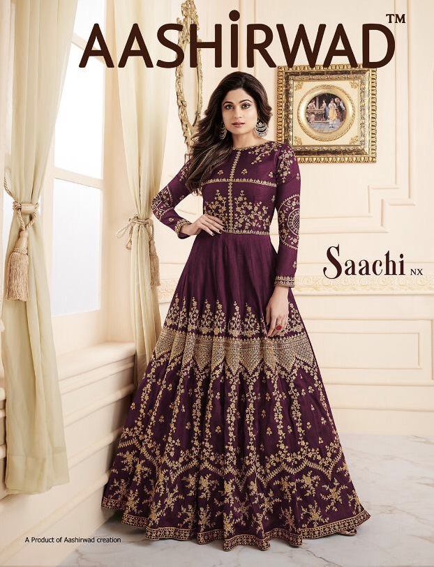 aashirwad saachi nX colorful designer collection of outfits
