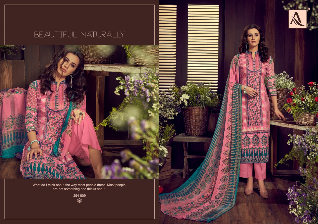 alok suits kaara fancy colorful collection of salwaar suits