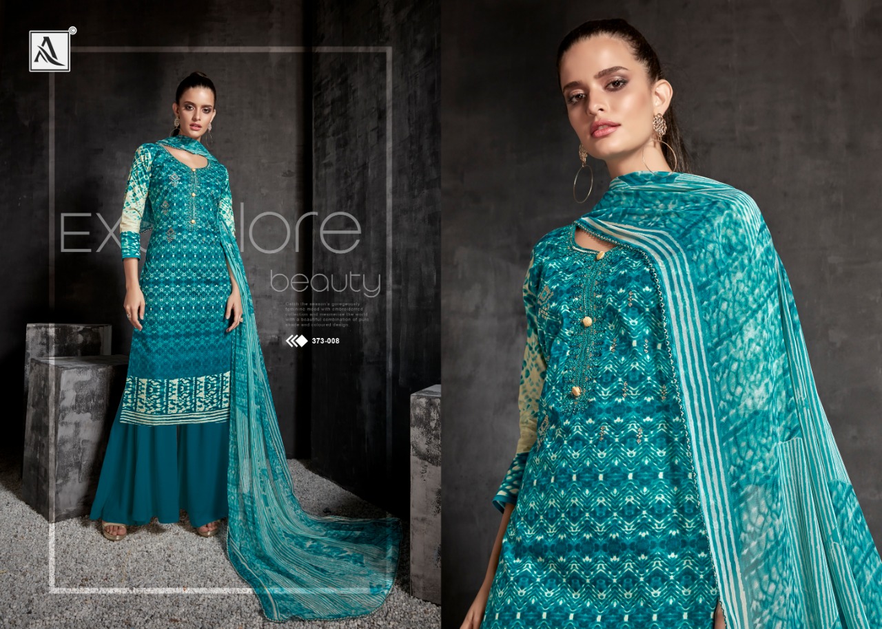 alok suits marie gold colorful salwaar suits collection at reasonable rate