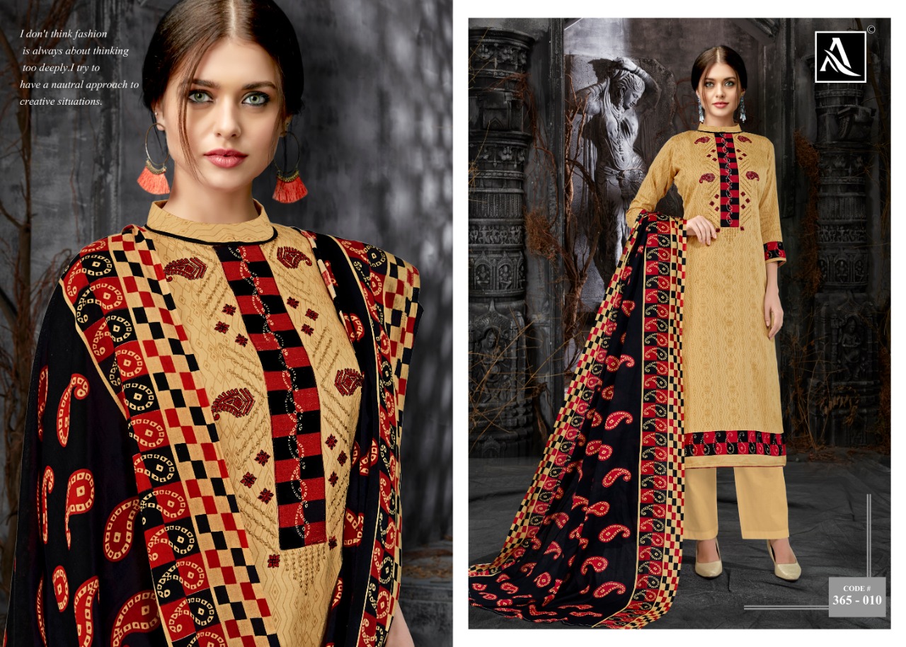 alok suits nandani colorful fancy collection of salwaar suits
