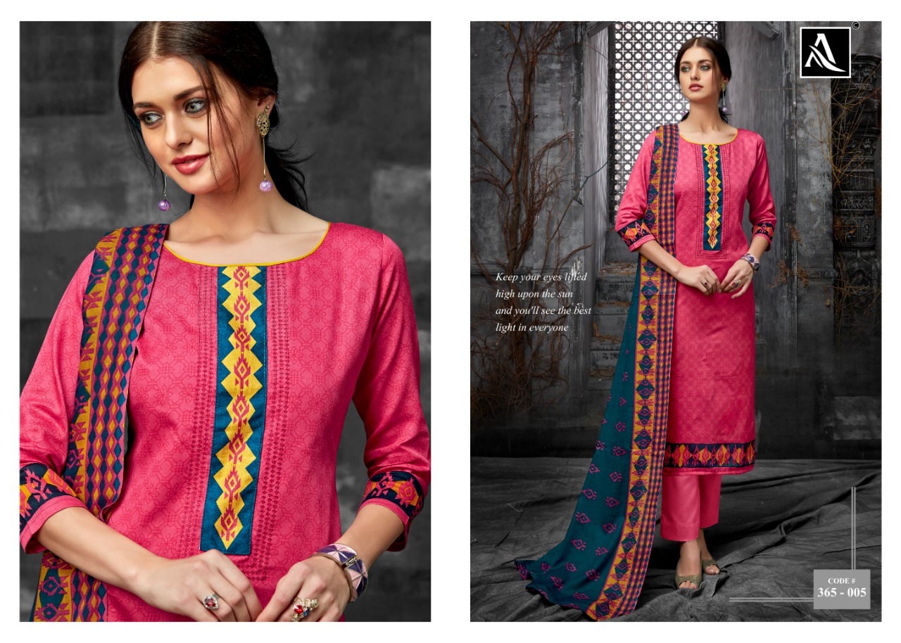 alok suits nandani colorful fancy collection of salwaar suits