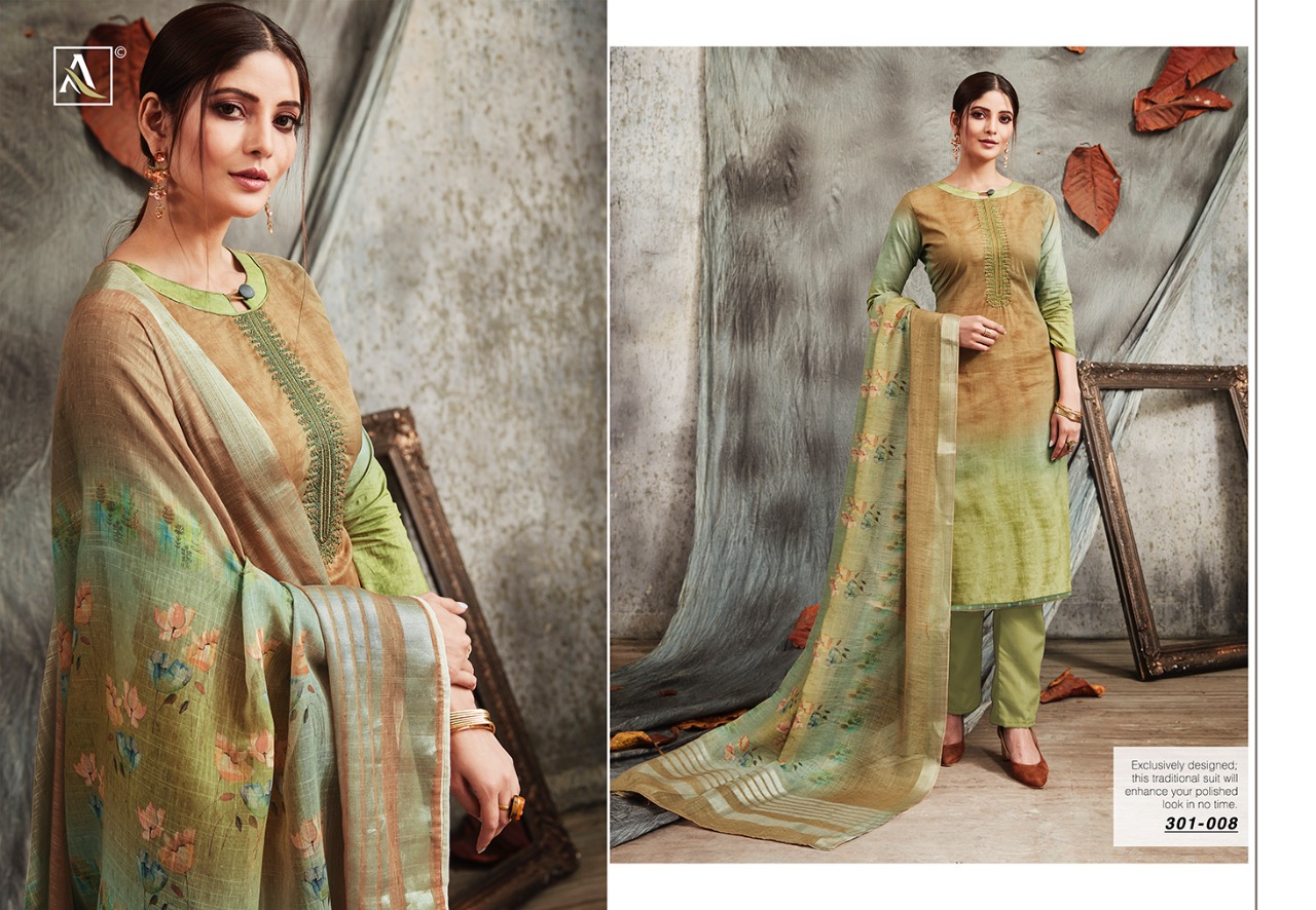alok suits panghat colorful fancy collection of salwaar suits