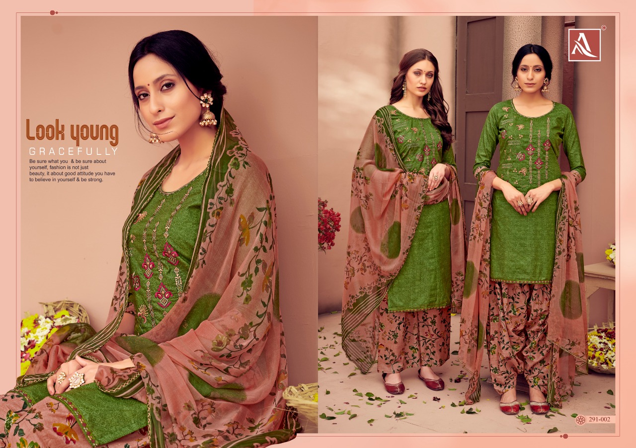 alok suits patiyala beauty colorful fancy collection of salwaar suits